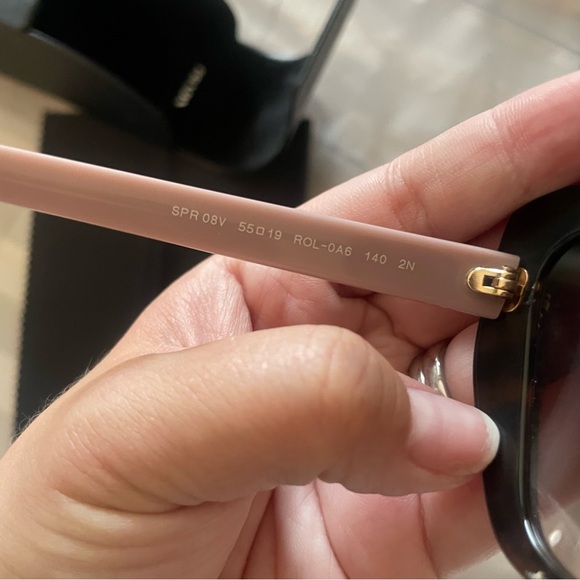 Prada Sunglasses 55MM Brown & Pink - Picture 6 of 7